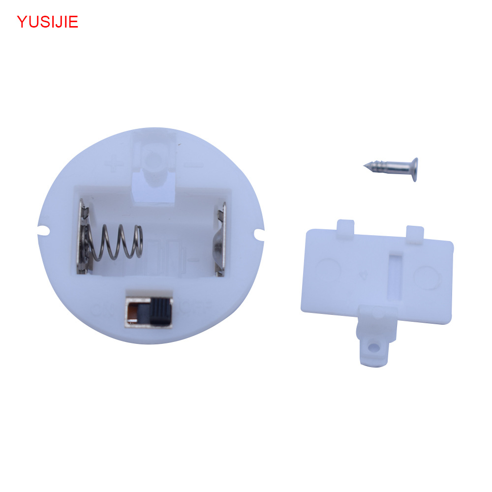 Three AG13 battery boxes with switches, L1154 music flash battery compartments, and LR44 small electronic product battery cases pic 16