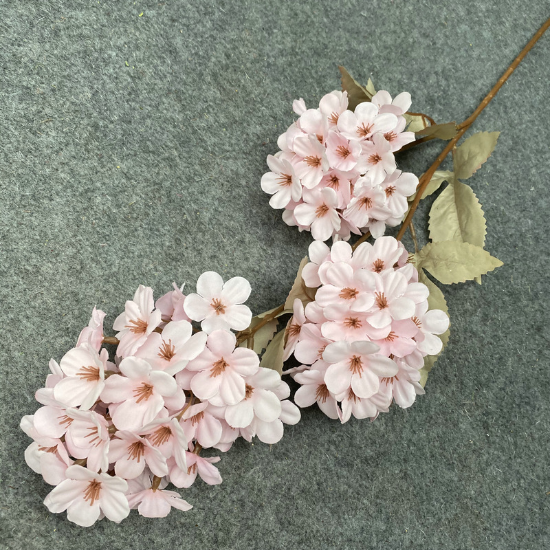 批发3头雪花宝塔绣球花客厅装饰摆件婚庆用品拍照道具仿真假花详情141