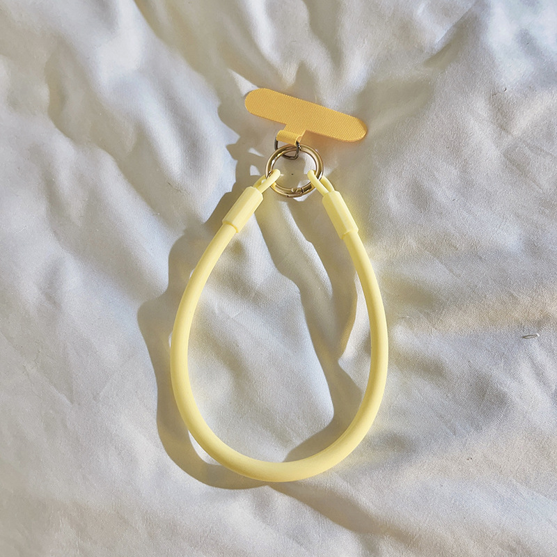 Simple orange single-buckle bracelet, phone case, pendant, ins keychain, schoolbag pendant, phone case, universal for women pic 12