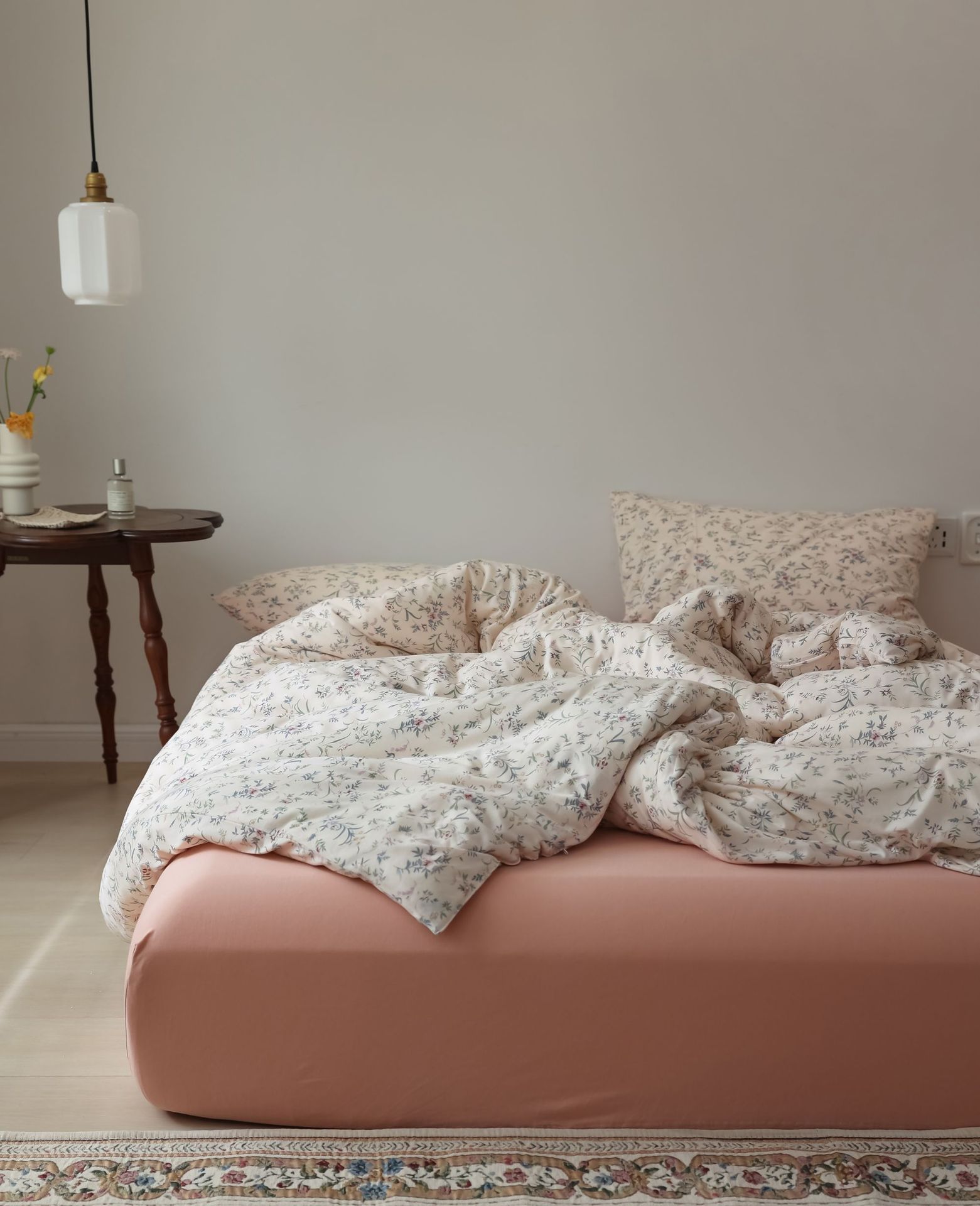 Spring and Summer knitted cotton three or four pieces set, soft bedding for sleeping naked with Indian cotton, Little Warm sun pic 6