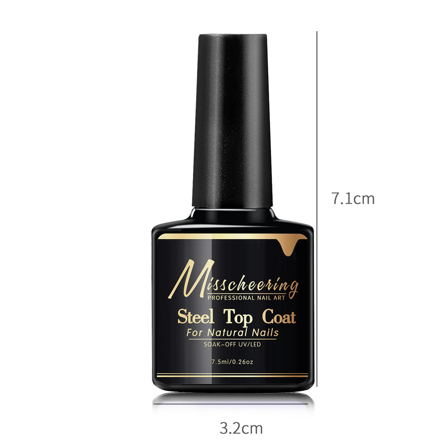 Wholesale nail art functional glue, no-wash crystal-coated sealing layer reinforcement glue, long-lasting wear-resistant, tempered frosted sealing layer, removable base glue pic 3