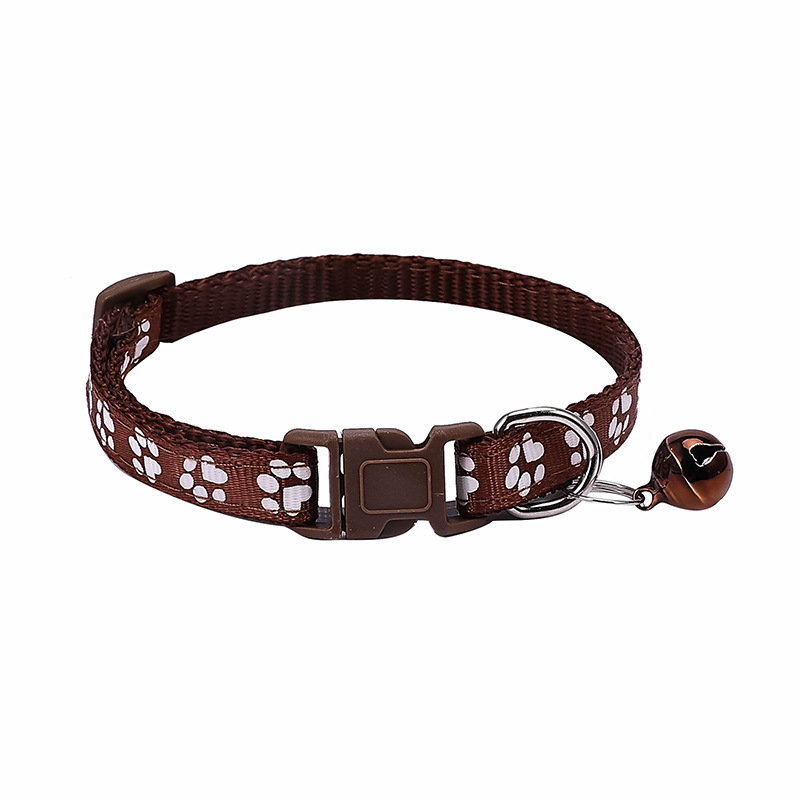 1.0 Pet footprint patch collar, dog neck collar, cat bell collar factory store, large stock available pic 15