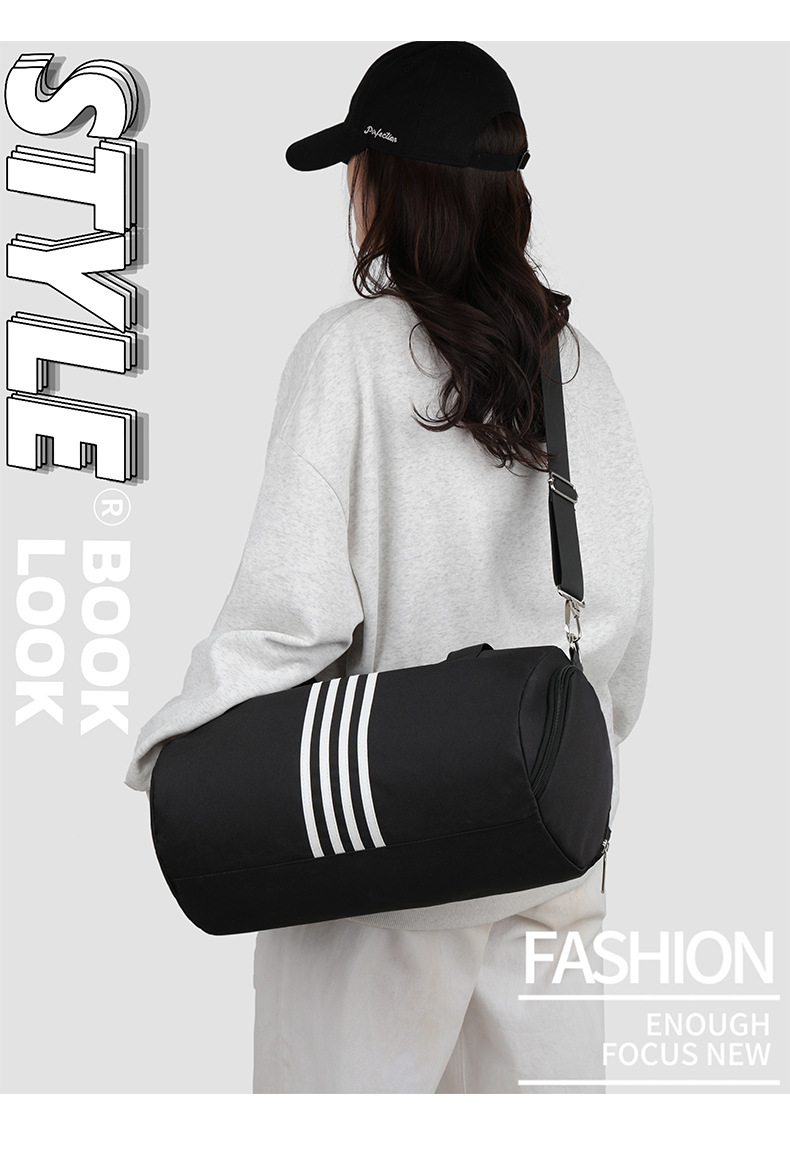 New travel bags for men and women, simple and short trips, lightweight single-shoulder crossbody storage bag, large-capacity carry-on luggage bag pic 11