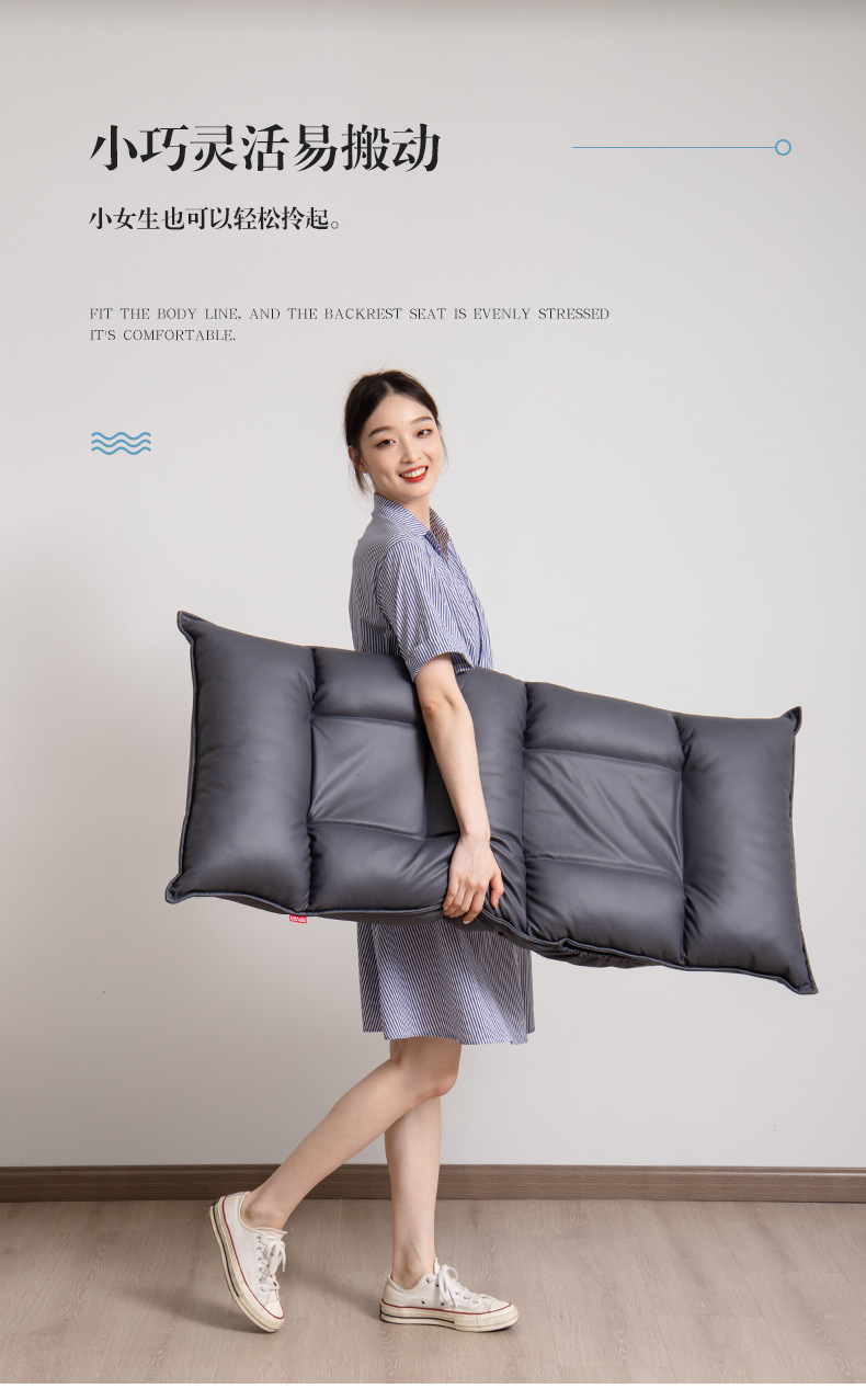Lazy sofa, cross-border single tatami, Japanese Internet celebrity, adjustable living room, bedroom, balcony, bay window backrest sofa pic 8
