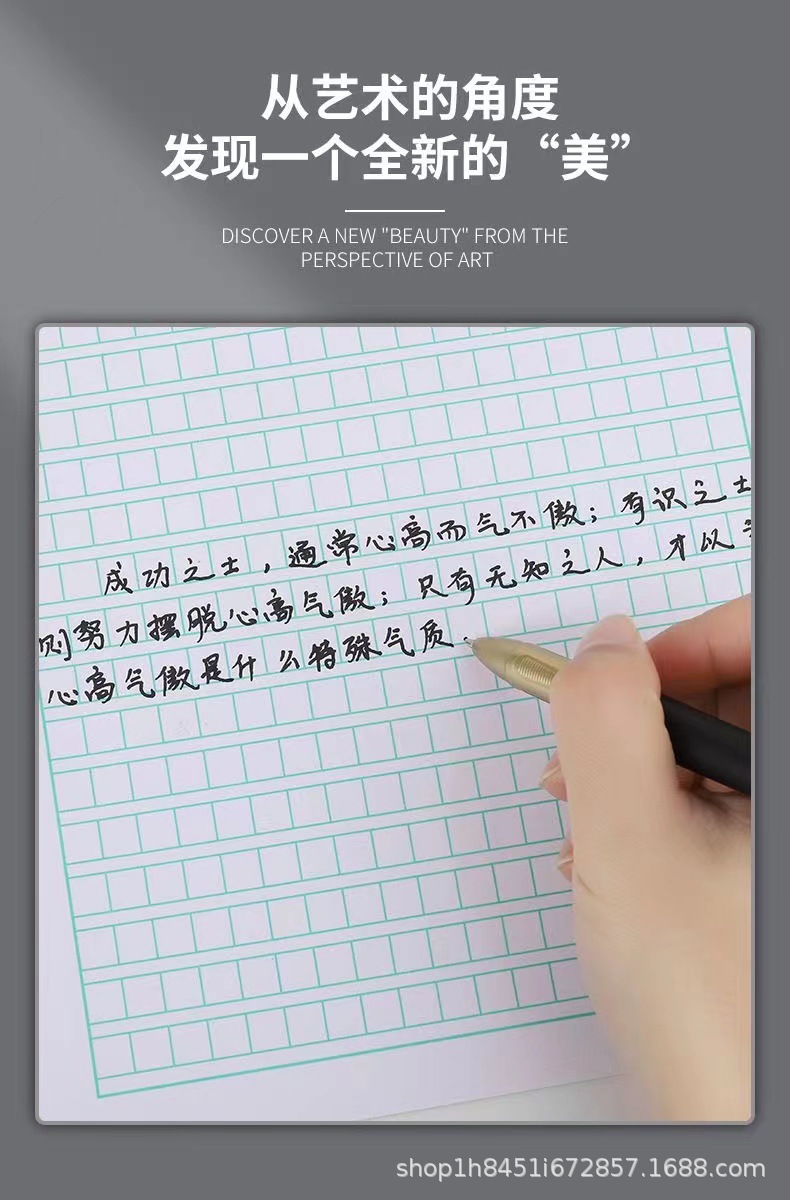 Gushimei large-capacity gel Pen 2022 Model 0.5/0.7/1.0 Bullet Pen for Business calligraphy practice in exams pic 3