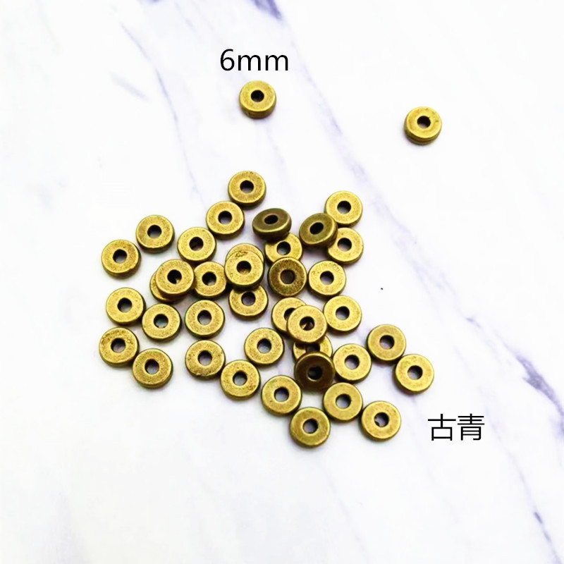 DIY合金隔片 手工材料手链 文玩饰品配件厂家直销 多颜色可选详情1