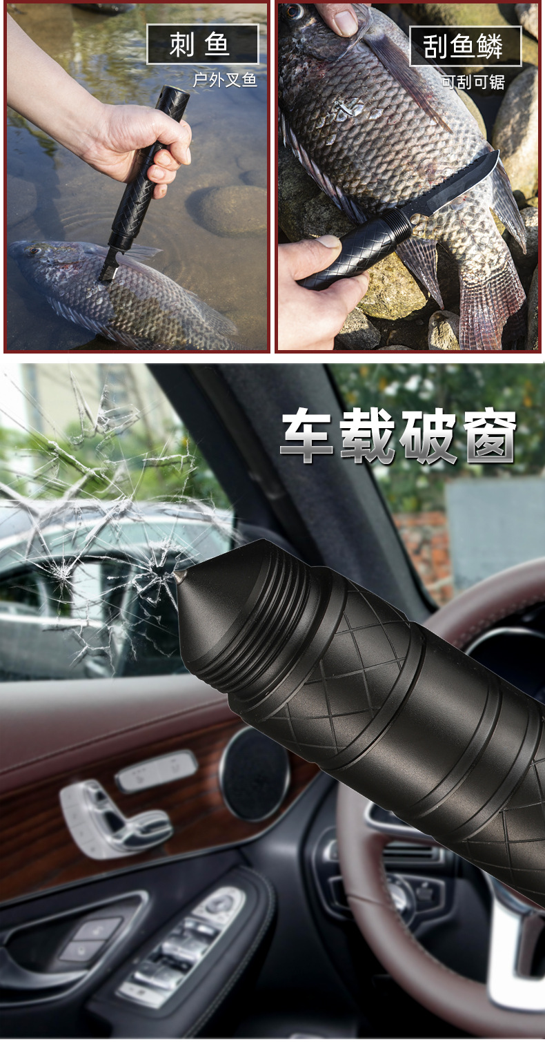 Wholesale outdoor multi-functional axes, vehicle-mounted waist axes, tactical axes for chopping firewood, camping survival axes, and board axes for cutting firewood in the mountains pic 17