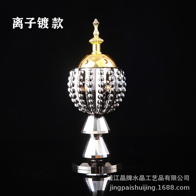 厂家直销沙特阿拉伯水晶熏香炉碳炉直烧香丸佩戴熏香异域风情详情18