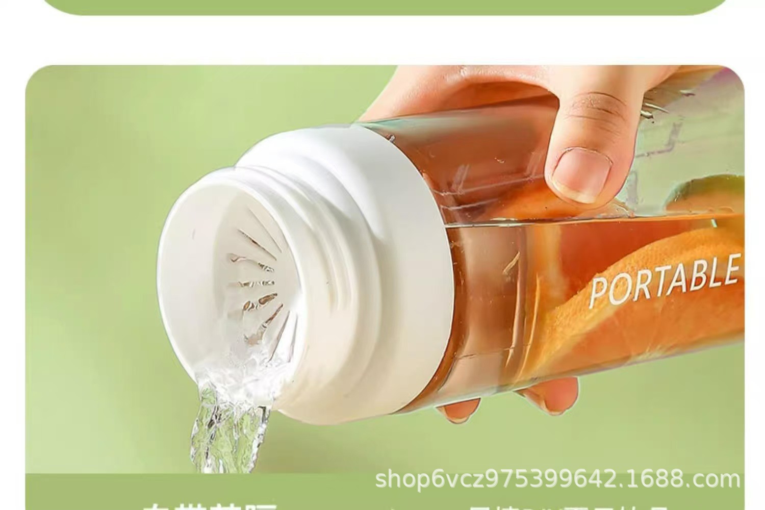 Wholesale PC material portable plastic cups for students and couples, outdoor large-capacity sports water cups, and plastic cups for event gifts pic 17