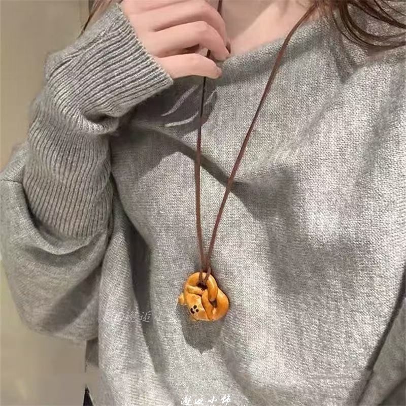 韩版自制!原创韩版ins海洋派大星长款项链小众复古百搭项链颈饰详情19