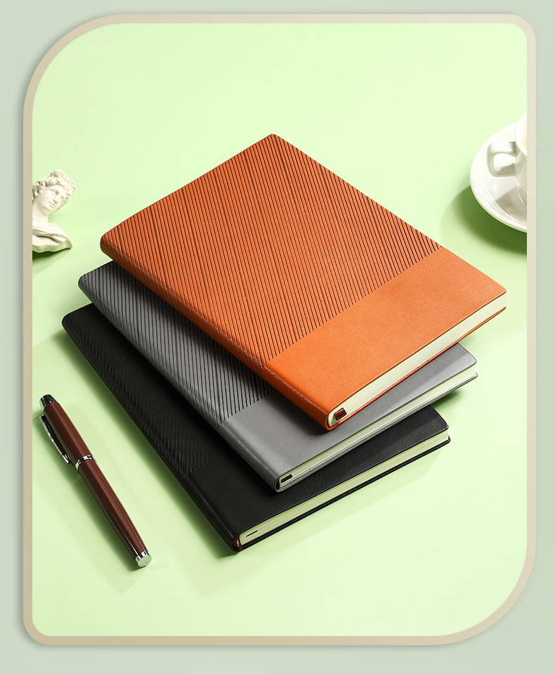 高档A5商务笔记本子礼盒套装 高颜值办公会议记录本 记事本定制logo 专业定制办公用品详情28