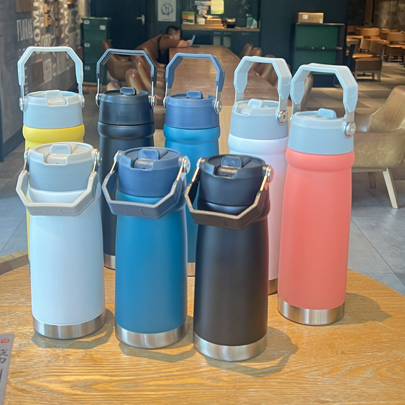 史丹利同款不锈钢汽车杯便携提手304大容量保温杯吸管冰霸咖啡杯详情10