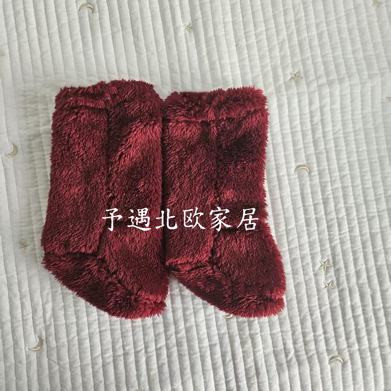 韩国ins秋冬加绒婴儿袜子新生儿地板袜男女宝宝防冻脚防滑学步袜详情17