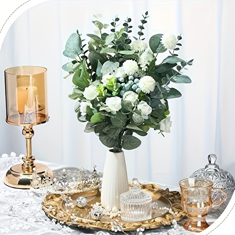 跨境热卖仿真满天星假花仿真花路引拍照道具摆件婚礼婚庆装饰布置详情4