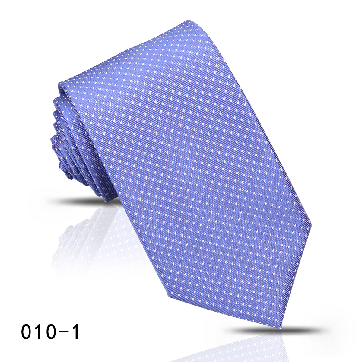 男士商务职业条纹领带8CM高级感蓝色藏青手打衬衣搭配嵊州现货详情30