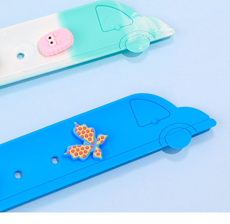 创意新款美人鱼圈个性DIY硅胶洞洞手环礼品小礼物拍拍批发手链详情17