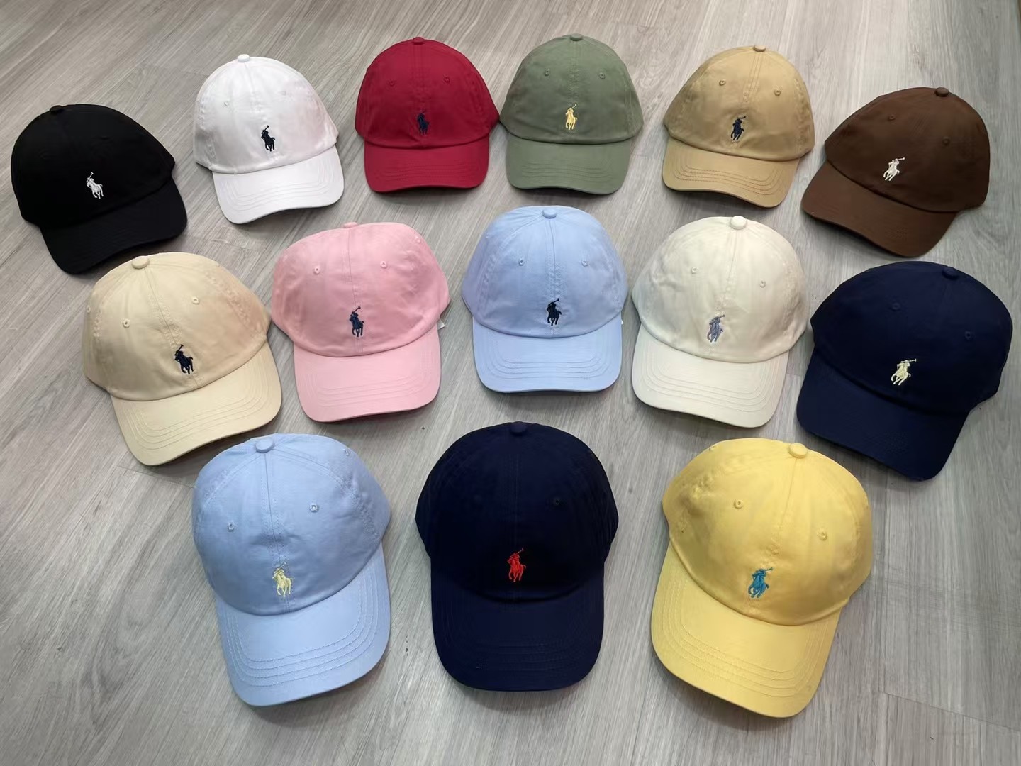 New color pony polo yellow baseball cap for women, soft top wide brim, versatile and face-enhancing, small four seasons duck tongue sports sun protection pic 1