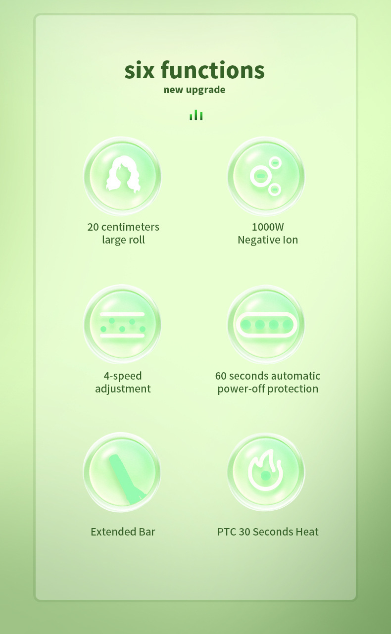 跨境外贸三合一多功能卷发棒热风梳美发造型直发梳子卷直发吹风梳P52详情2