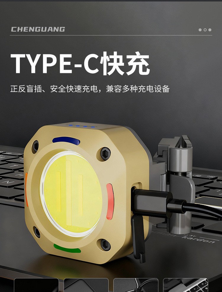 New cross-border COB multi-functional outdoor headlamp, LED strong light, ultra-long battery life, night fishing light, portable cap clip light, mini flashlight pic 22