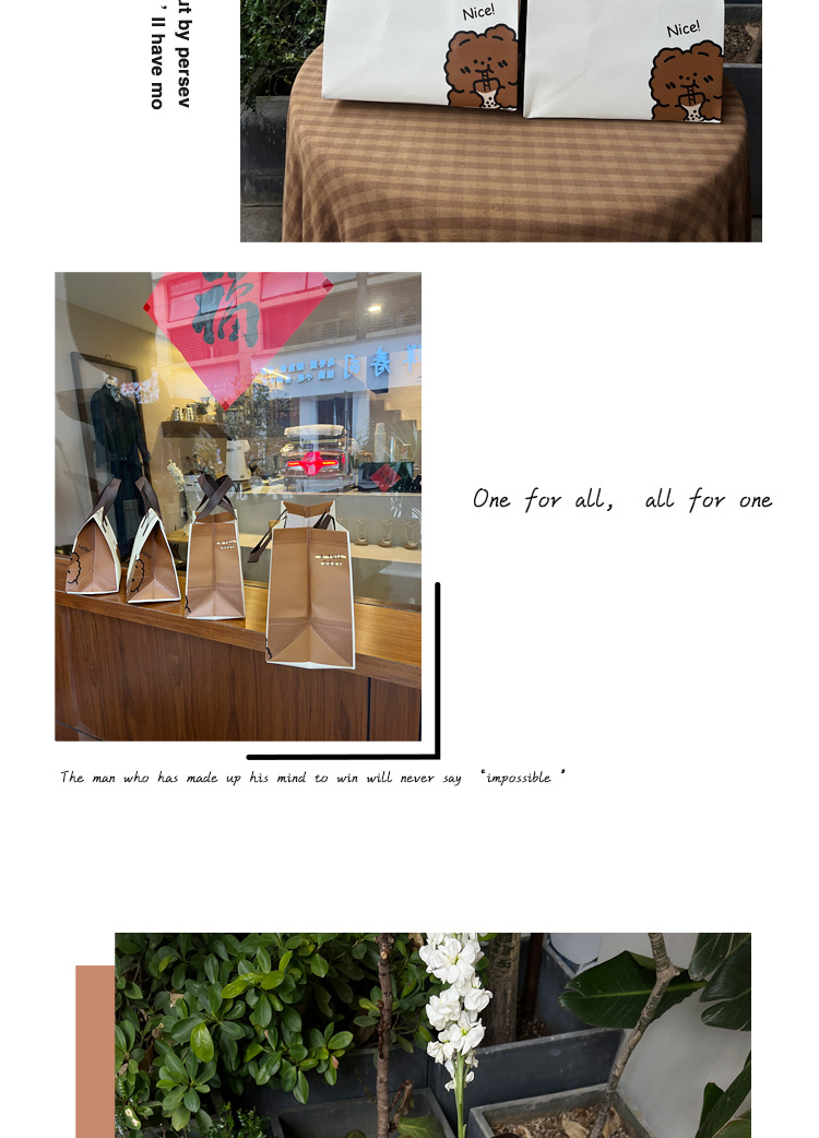 Wholesale thickened laminated non-woven fabric bags, takeout packaging bags, shopping eco-friendly bags, fast food bags, takeout bags, insulation pic 9