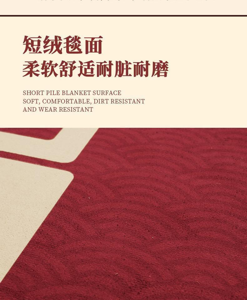 定制酒店迎宾广告毯水晶绒金钻绒印字定制logo商用会场门口电梯毯详情2