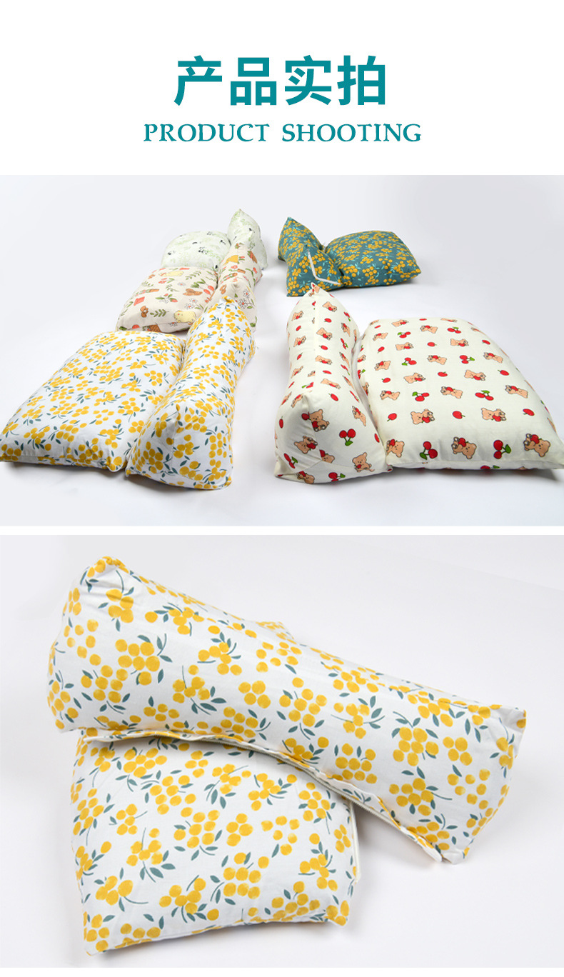 全荞麦壳枕头护颈椎睡觉枕芯一对家用成人决明子硬枕单人荞麦枕详情11