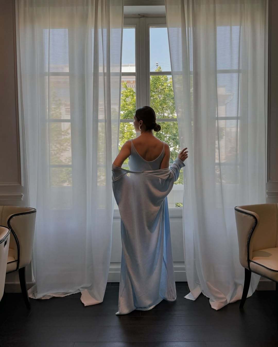 2025 Cross-border Bestseller Pure Cotton Knitted Set: Sexy Deep V halter long Dress + Lazy cardigan: Soft and skin-friendly pic 22