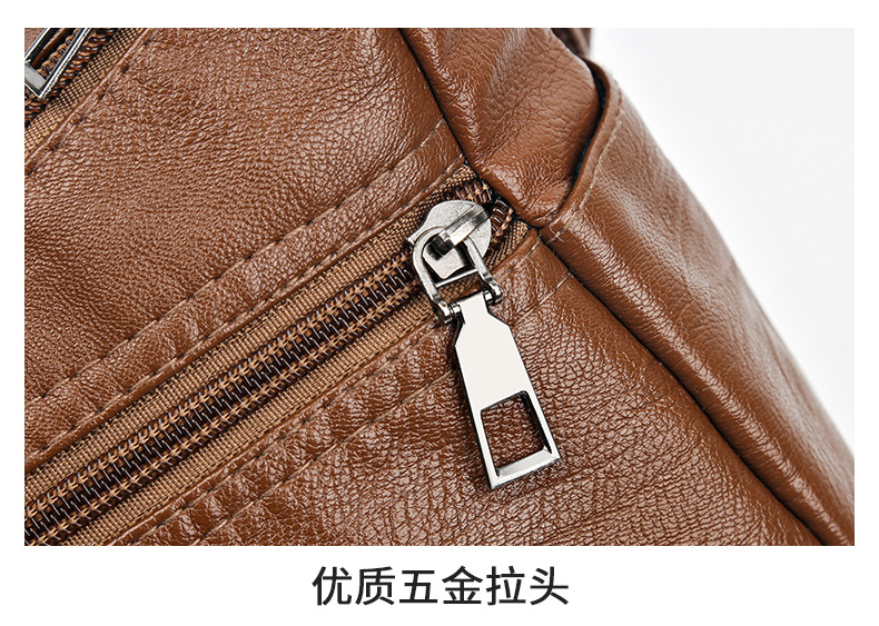 2025中老年妈妈包水洗皮单肩包斜挎包跨境女包潮流外贸女包单肩包详情29