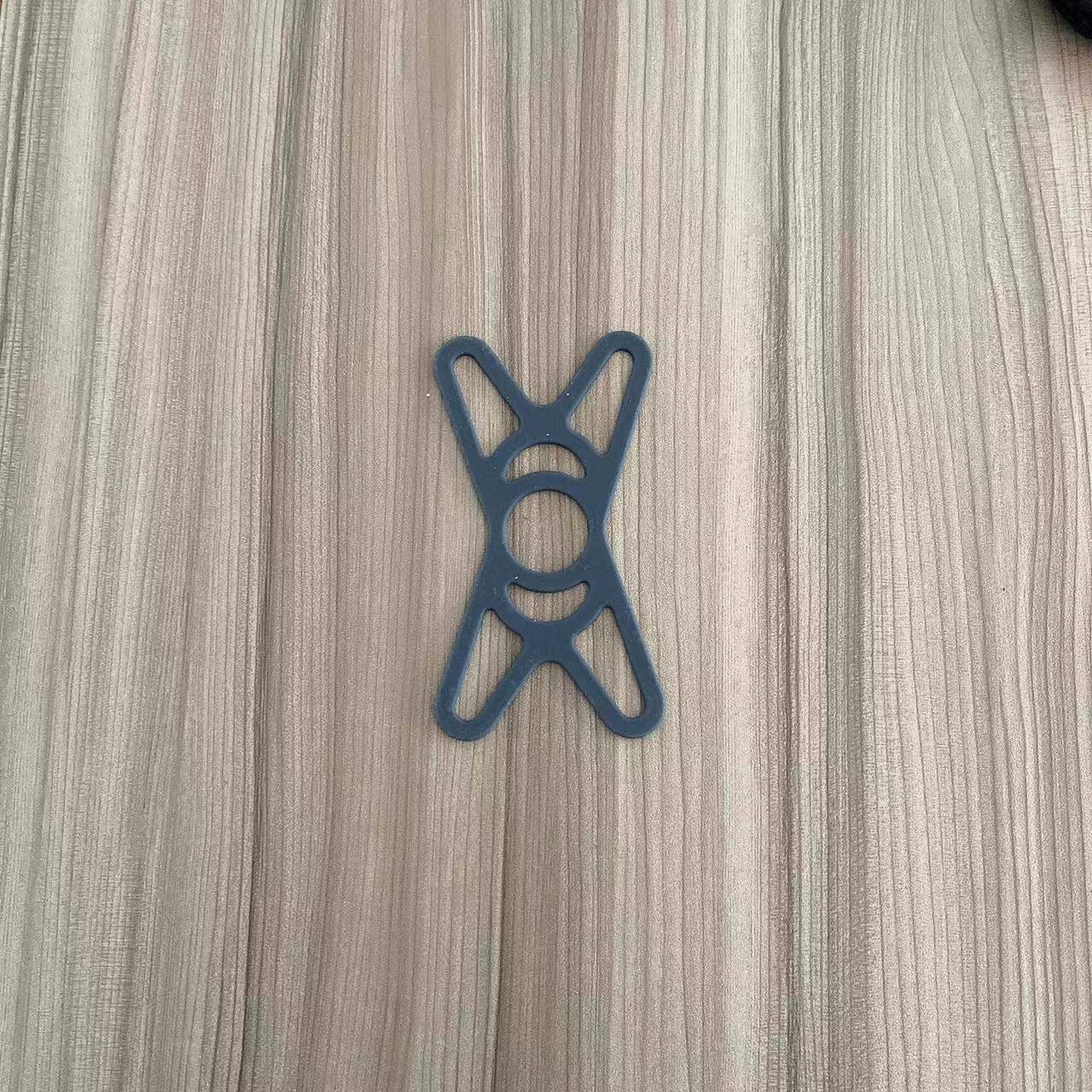 Soft silicone rubber bracket, mobile phone fixing strap, bicycle binding, mobile phone accessory, grid silicone rubber sleeve, car bracket pic 1