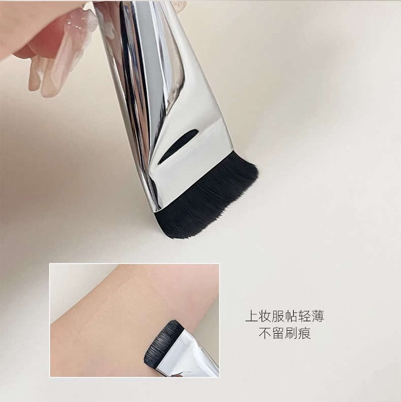 一字型粉底刷平头刀锋沧州化妆刷底妆刷粉底液专用面膜刷美妆工具详情6