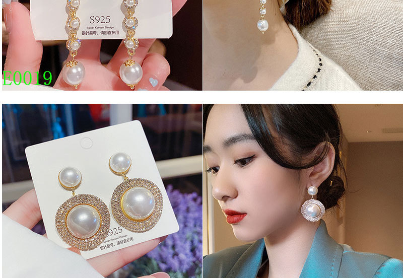 925银针轻奢锆石百搭耳环高级感时尚耳钉女气质爆款流苏耳饰批发详情21