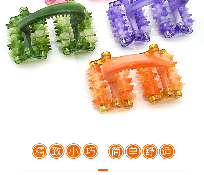 The manual roller full-body muscle massage and compression relaxation massage device for the lunar rover is selling well for fitness and relaxation pic 2