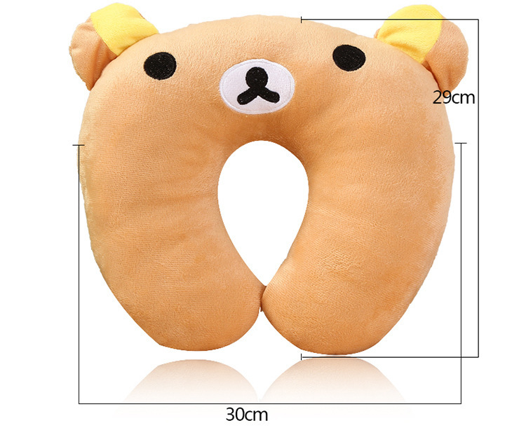 Cartoon Cute Neck Pillow company, wholesale of event gifts, creative neck pillows, high-speed rail and airplane travel nap U-shaped pillows pic 6