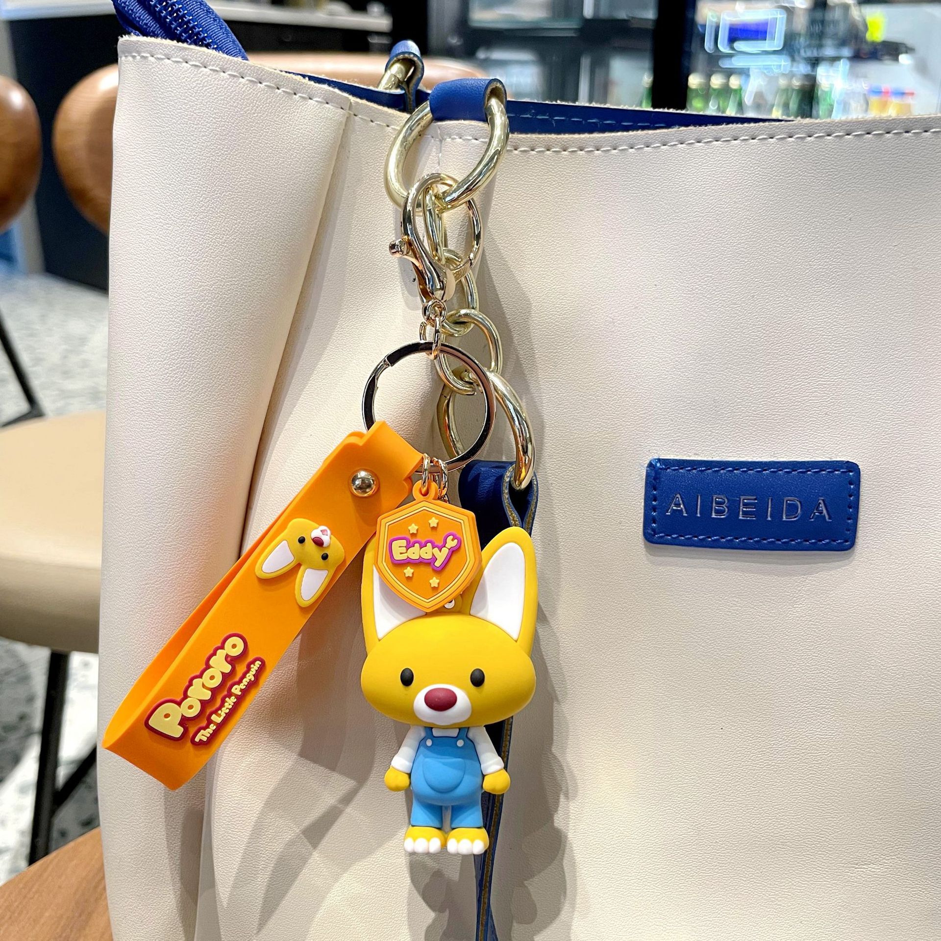 Wholesale of genuine creative Bolele cute cartoon dolls, keychains, couple schoolbags, small pendants, and popular online gifts pic 10