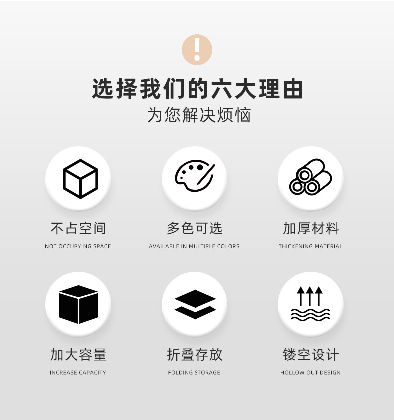 源头工厂脏衣篮大容量尼龙网浴室便捷式可折叠脏衣服洗衣篓壁挂式详情12