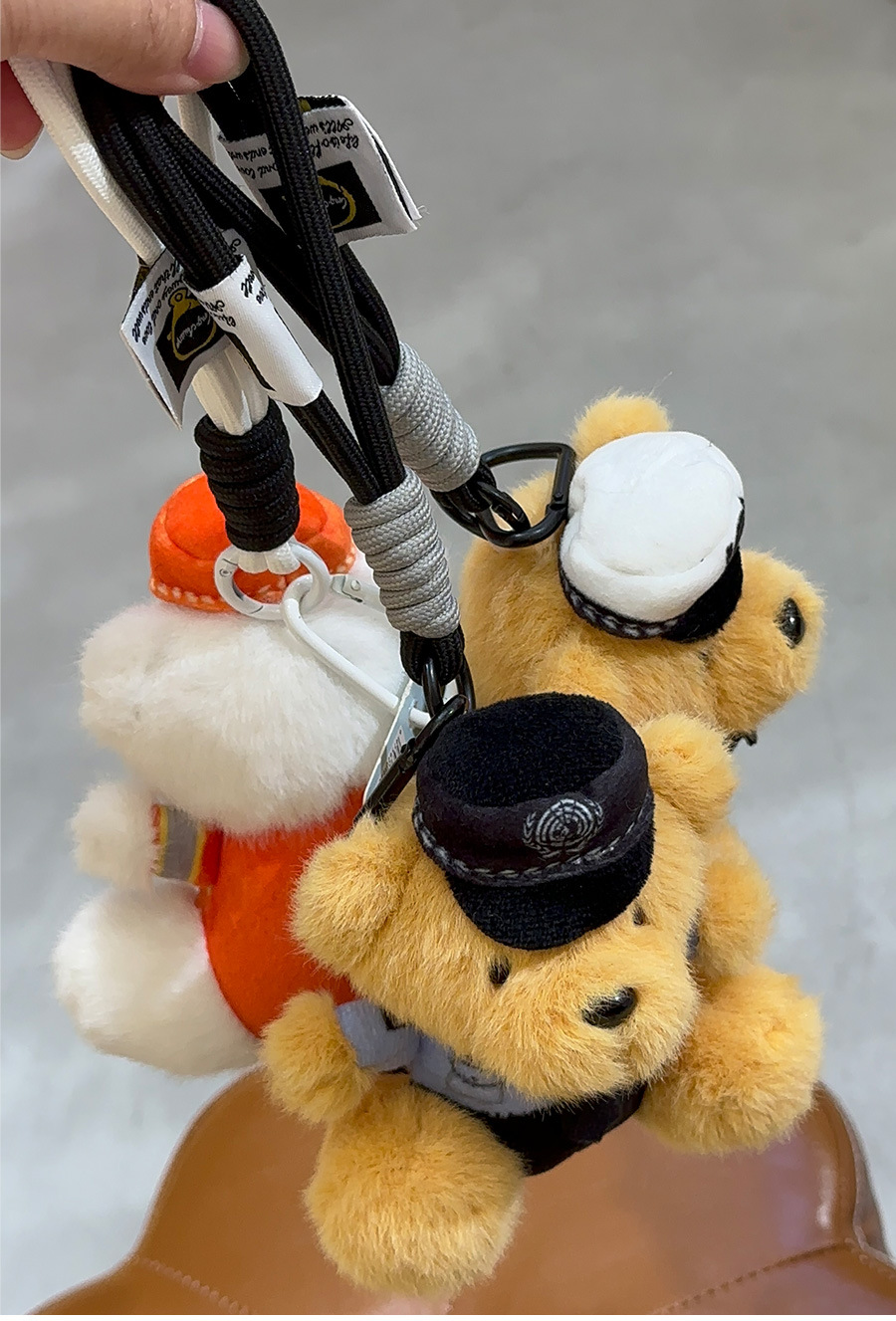 Wholesale of plush elephant pendants, cute schoolbag decorations, keychains and gifts pic 11