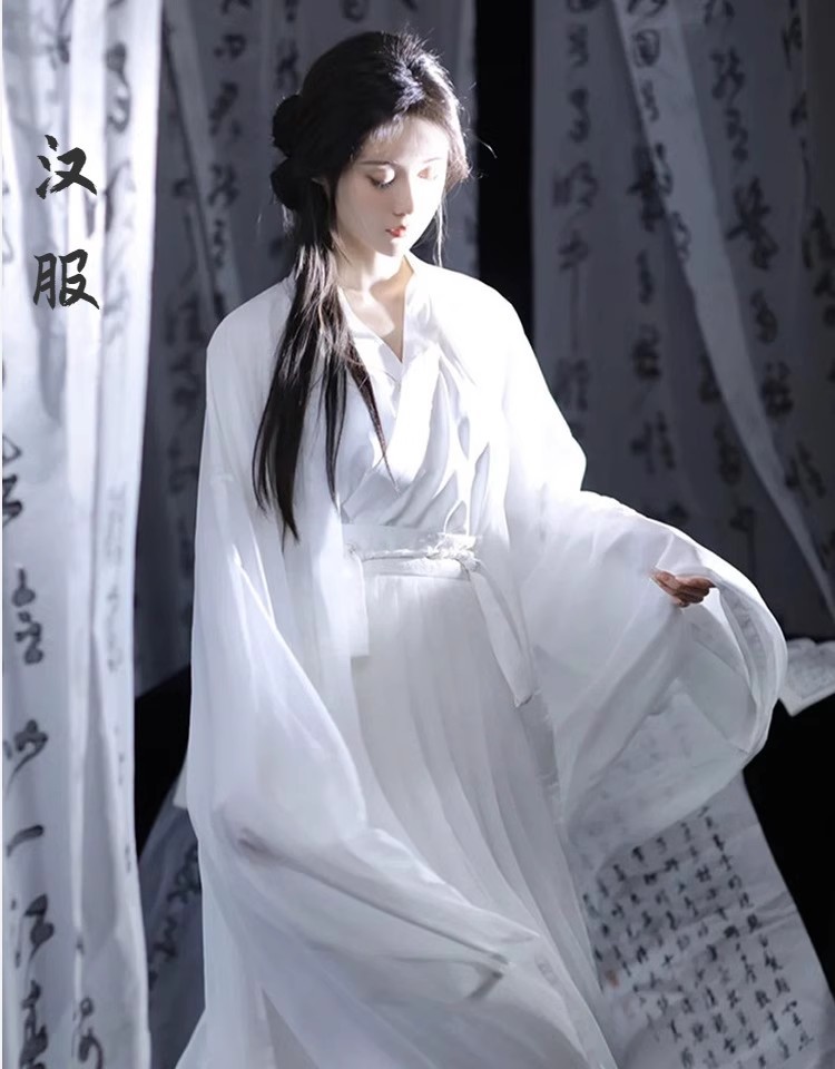 国潮古风服饰女子汉服女长袖中国风明制表演服饰汉服尾货详情1