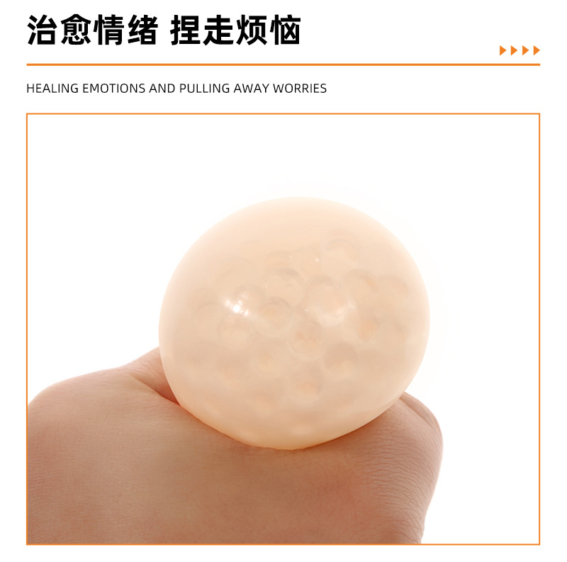 跨境玩具 减压捏捏乐仿真土鸡蛋儿童TPR解压发泄玩具创意搞怪道具详情5