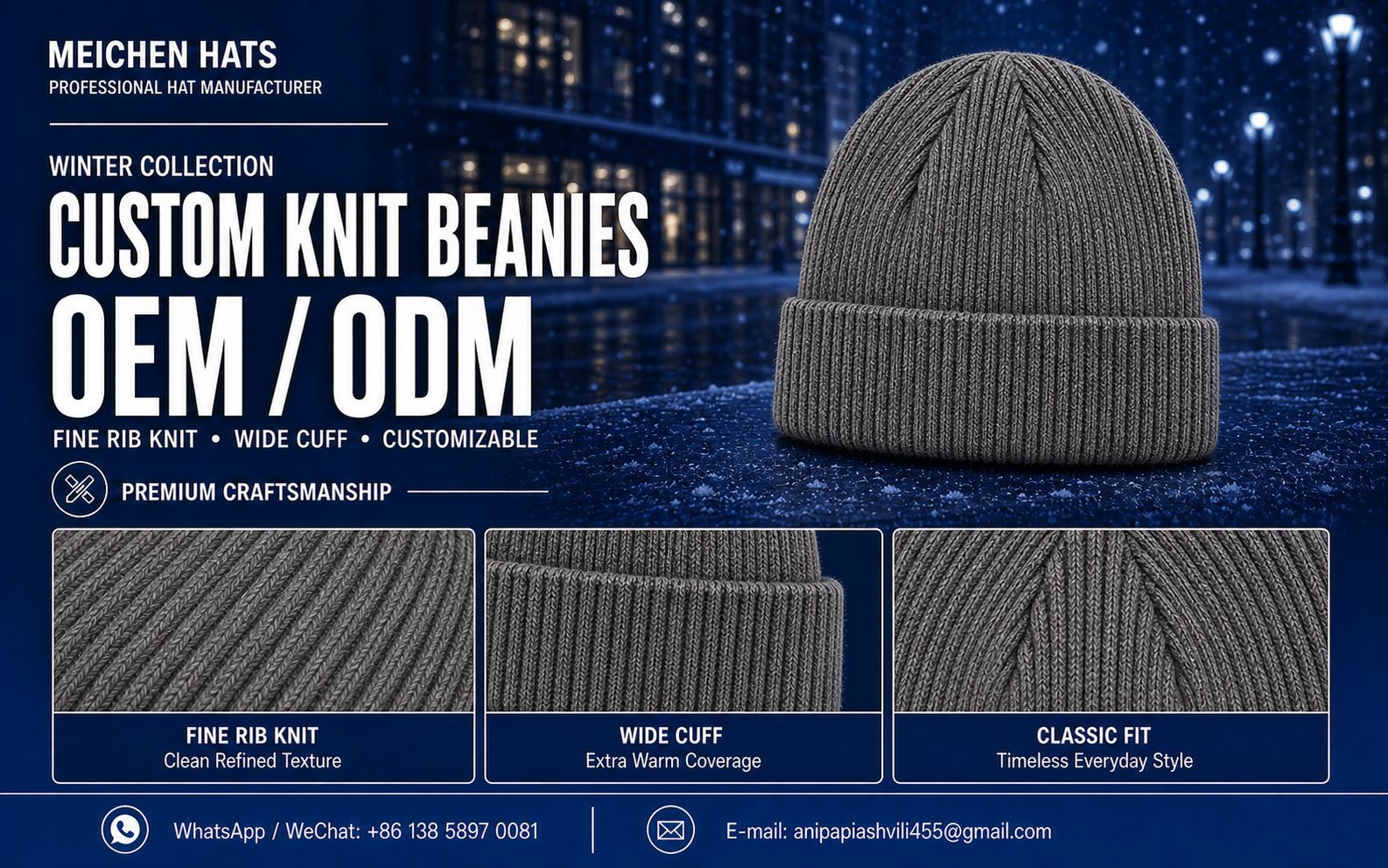 Autumn and winter fleece and thickened knitted hats, men's and women's ear-protecting hats, outdoor windproof woolen hats, cross-border customization and wholesale available pic 8