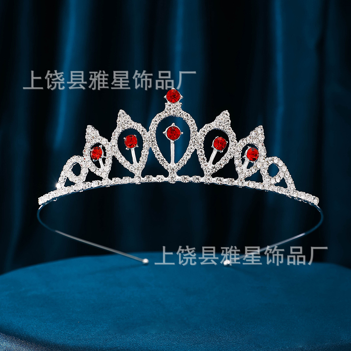 Novia corona de oro barroco estilo coreano tiara de hoja de arce de oro estilo de boda nueva princesa corona accesorios de novia pic 9