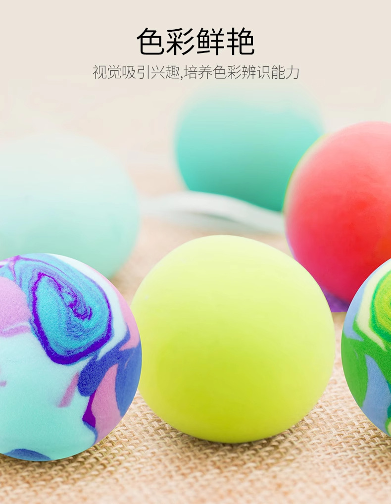 跨境100克超轻粘土袋装橡皮泥diy儿童益智玩具太空彩泥黏土幼儿园详情11