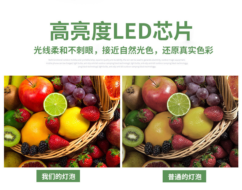 Jiuliang DP intelligent constant current emergency bulb, ambient light, fire light, 12V waterproof and dustproof pic 13