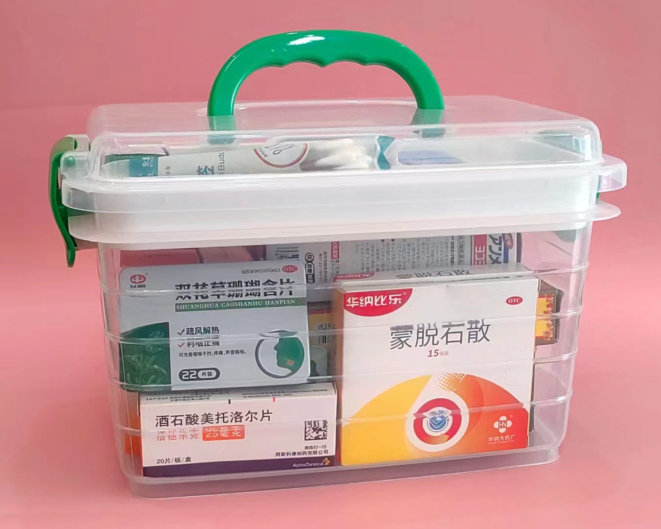 Factory direct sales of large household medicine boxes, family medicine boxes, multi-layer medicine classification and storage boxes pic 9