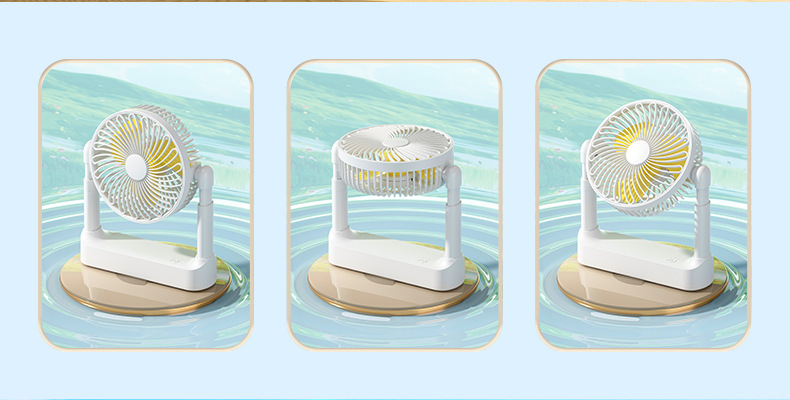 New desktop usb retractable fan, portable desktop fan, charging office outdoor small fan, home ceiling fan pic 17