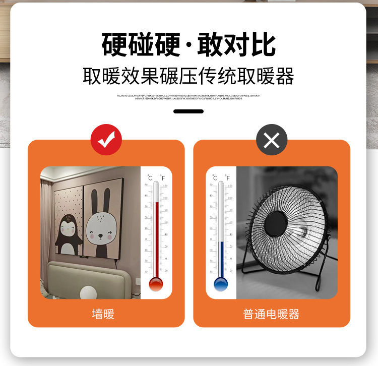 石墨烯碳晶墙暖取暖器发热壁画客厅玄关家用对流式壁挂装饰电暖画详情5