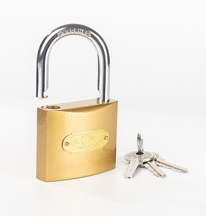 Shengli Factory wholesals copper-like padlock cores, which can be customized for export. Door locks, cabinet locks and anti-theft locks can be made through and open pic 8