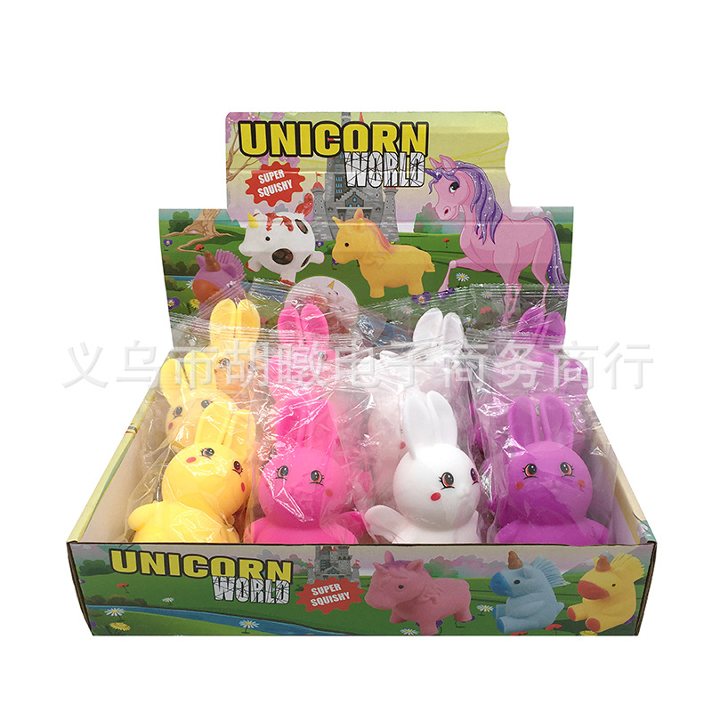 The popular Easter bunny kneading fun and stress-relieving toy, Angel Wing rabbit slow rebound gift toy pic 5