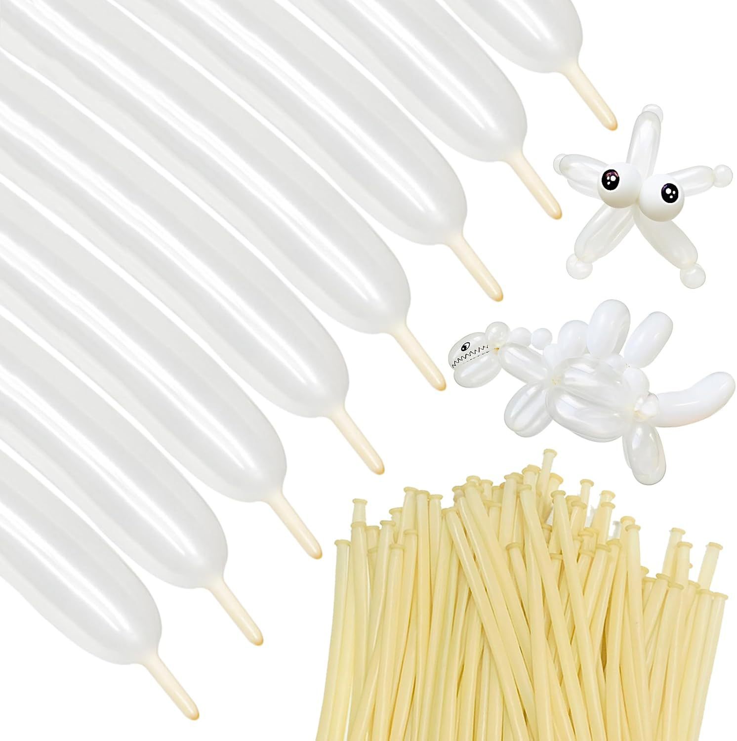 跨境260长条气球魔术花环加厚气球动物造型圣诞节生日婚礼派对详情2