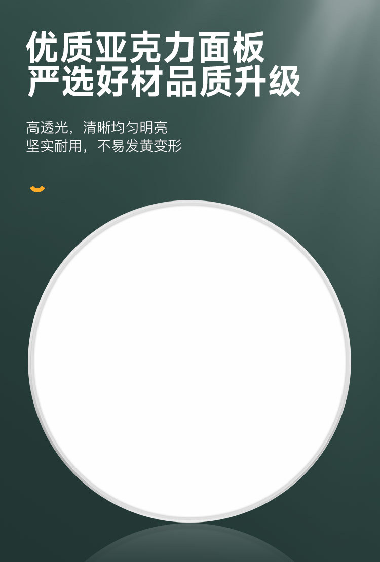 LED three-proof ceiling light, circular bedroom and living room light, moisture-proof, dust-proof, insect-proof, simple and ultra-thin balcony and corridor ceiling light pic 10