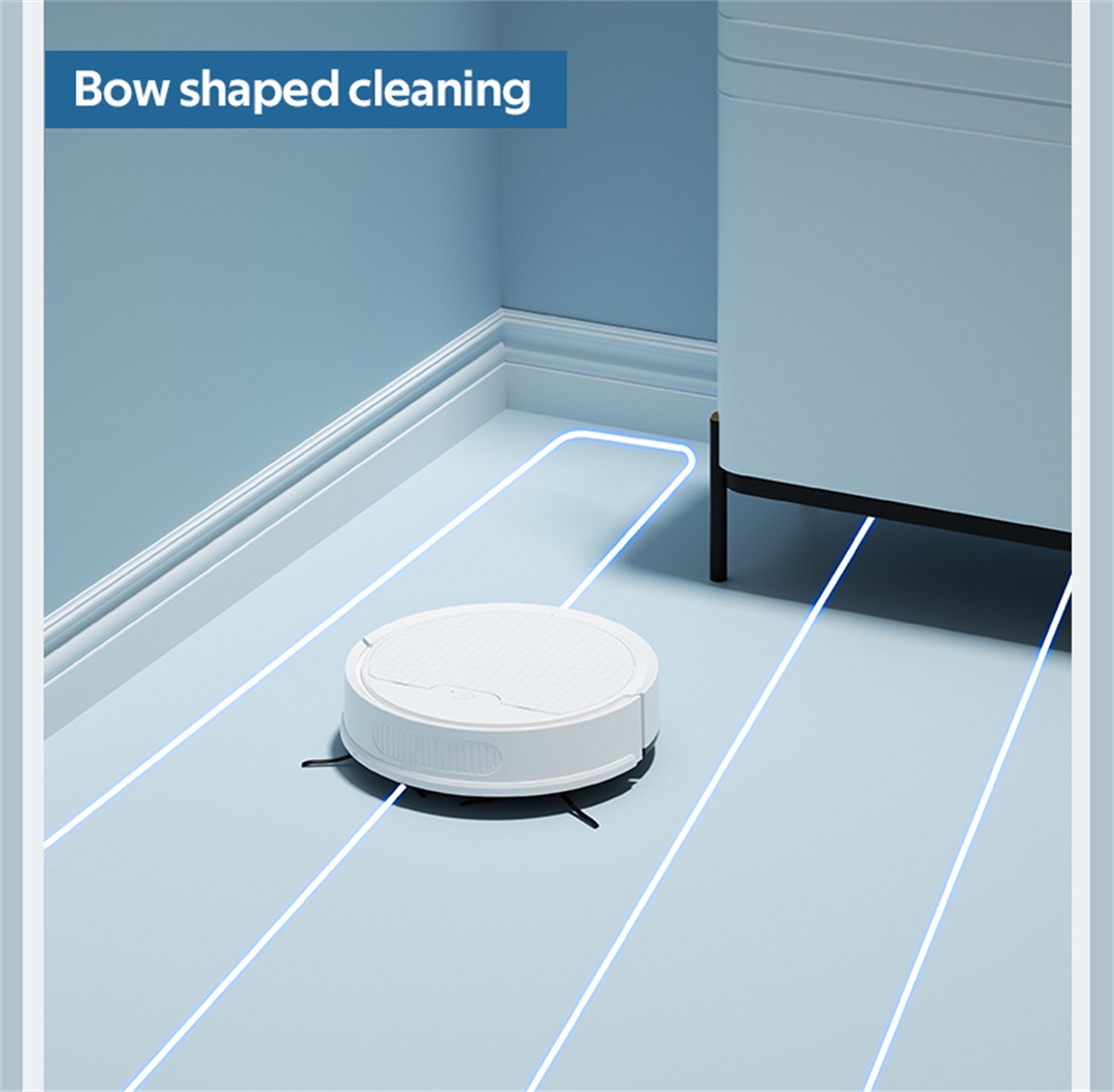 Smart Robotic Vacuum Cleaner for Home, Automatic obowai OB8S详情9